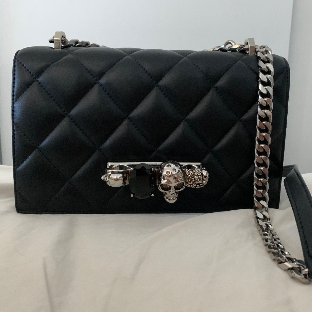 Alexander McQueen Quilted Leather Satchel - Picture 1 of 3